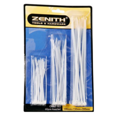 Cable Ties - assorted lengths - 60 Piece